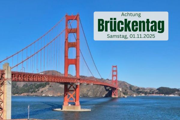 Brückentag am 01.11.2025