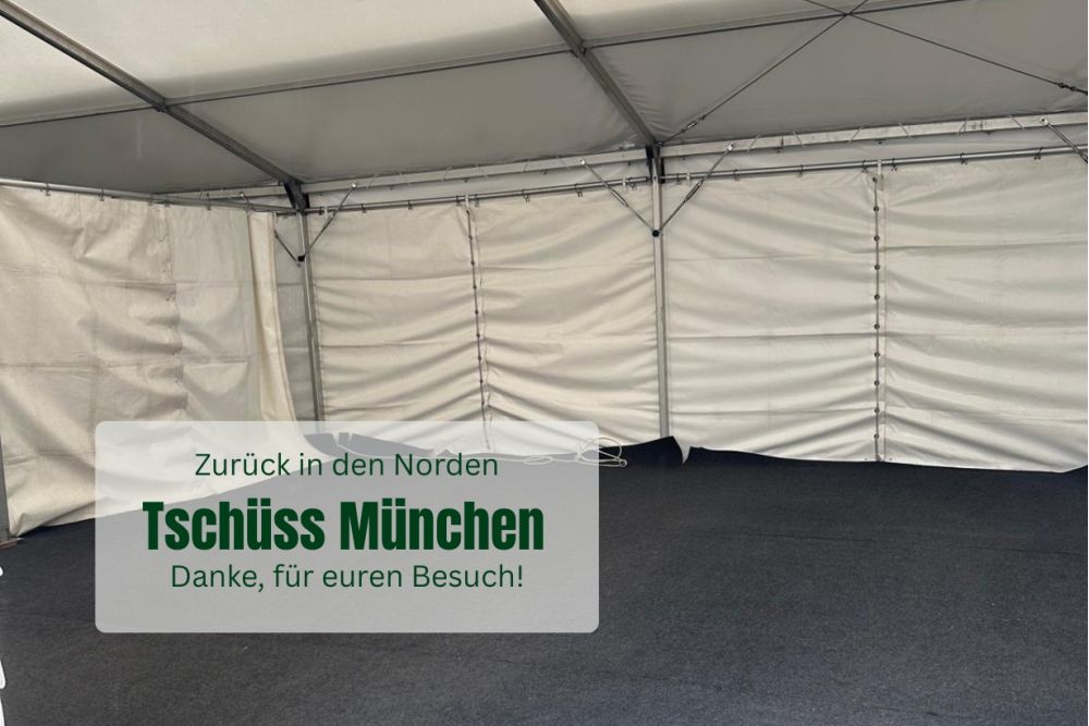 Von München zurück - Hannover geöffnet