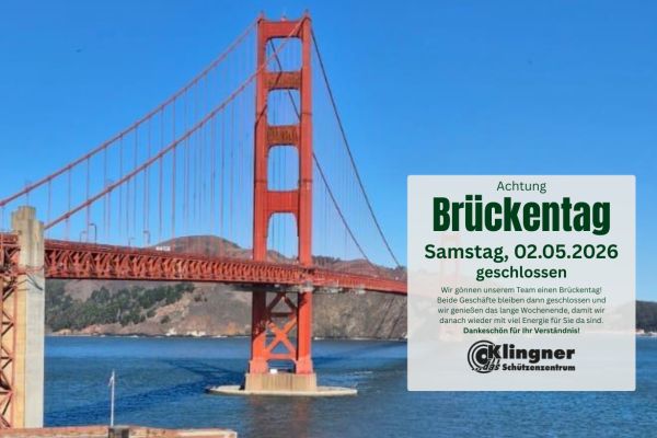 Achtung Brückentag 02.05.2026