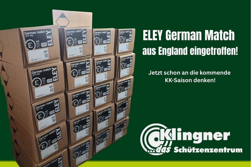 Neue Lieferung ELEY German Match